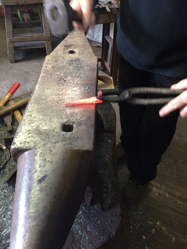 Utilisation de la forge