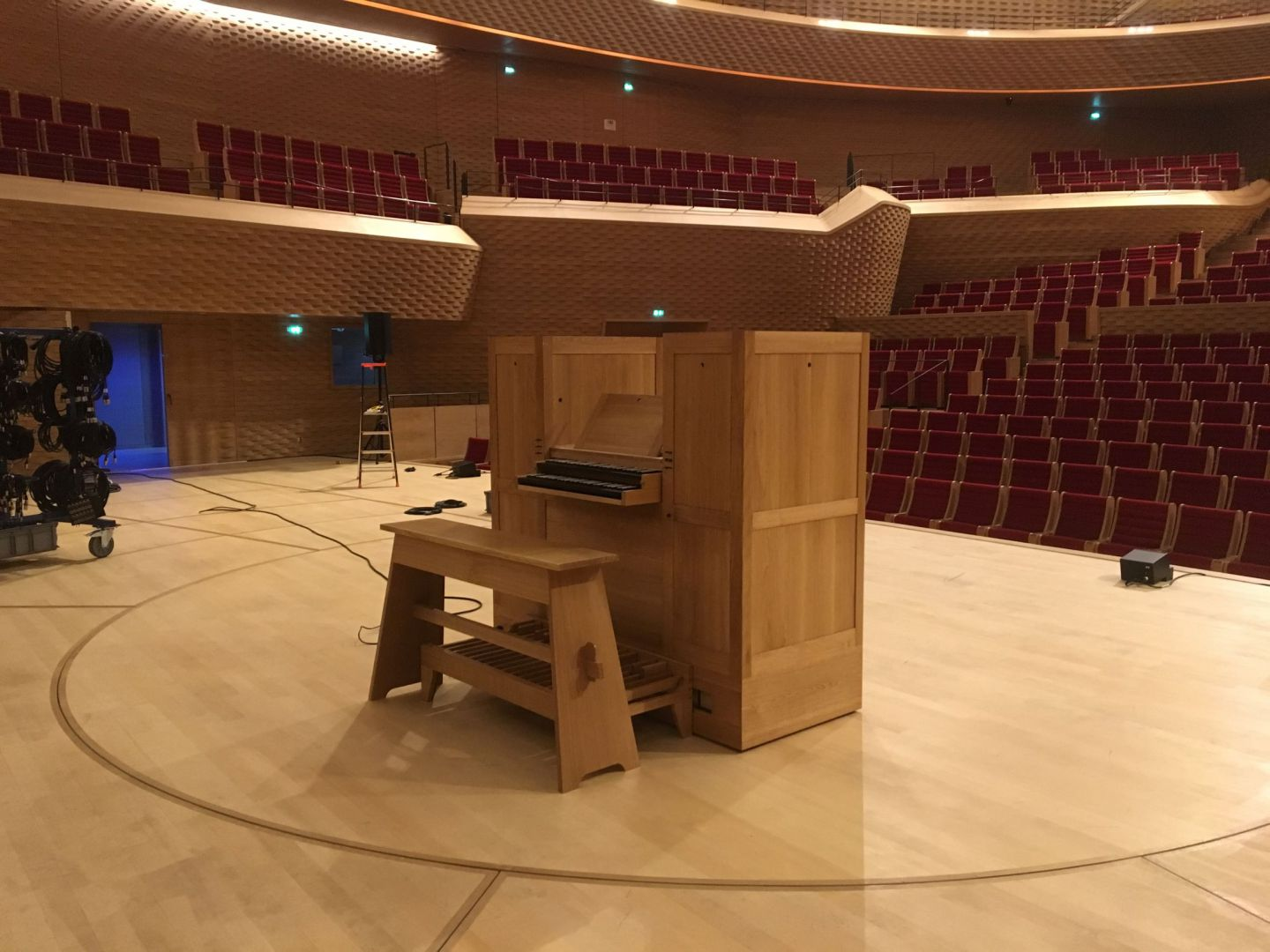 Orgue de l'Auditorium de la Seine Musicale - Vue arrière