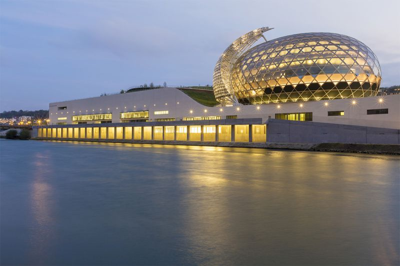 Extérieur de la Seine Musicale