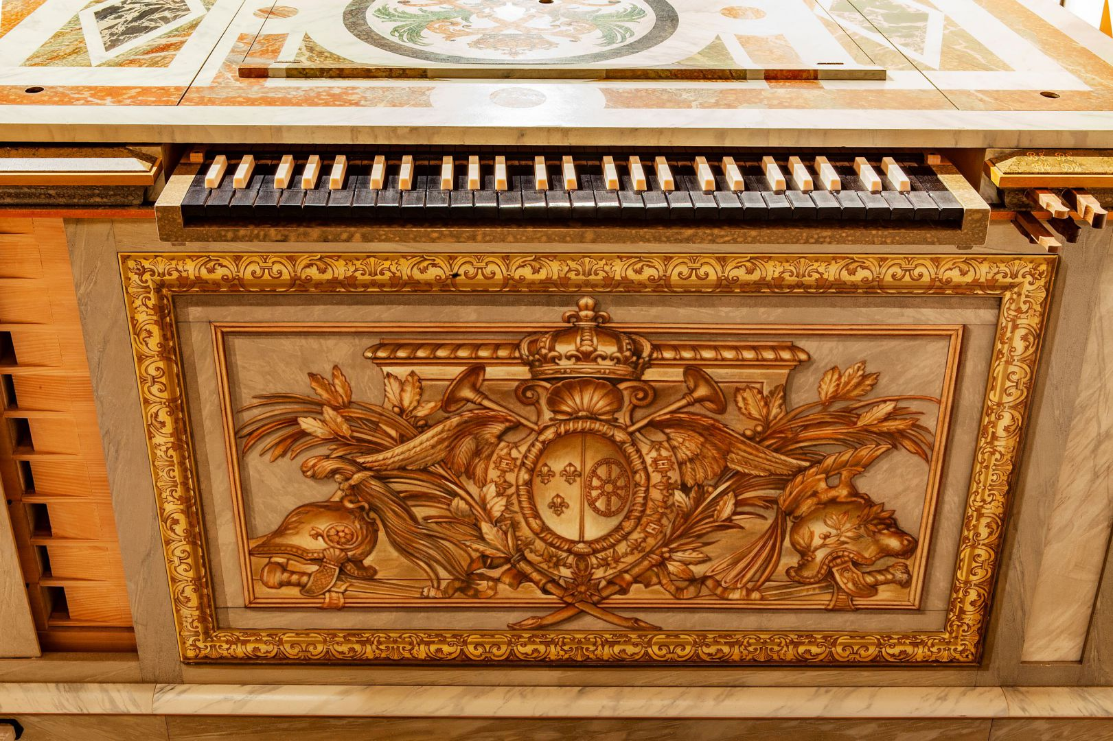 Magnifique décor et clavier